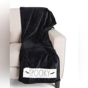 Rae Dunn Spooky Halloween Throw Blanket